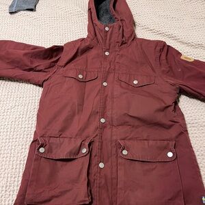 Fjallraven Women's Burgundy Utility Jacket